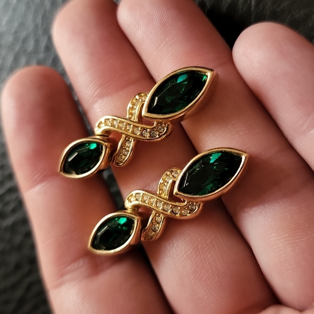 VTG Swarovski earrings
